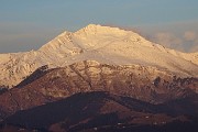 87 Cima Menna nella luce del tramonto